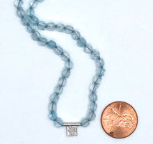 Load image into Gallery viewer, Sky blue topaz necklace
