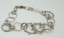 Load image into Gallery viewer, Sterling silver chain bracelet
