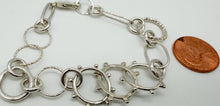 Load image into Gallery viewer, Sterling silver chain bracelet
