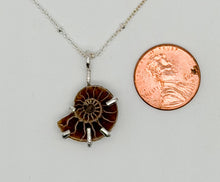 Load image into Gallery viewer, Ammonite necklace
