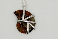 Load image into Gallery viewer, Ammonite necklace
