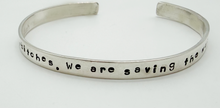 Load image into Gallery viewer, Sterling or brass cuff bracelet
