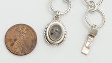 Load image into Gallery viewer, Montana agate and silver bracelet
