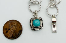 Load image into Gallery viewer, Amazonite and silver bracelet
