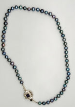 Load image into Gallery viewer, Pearl and iolite necklace
