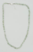 Load image into Gallery viewer, Green amethyst necklace

