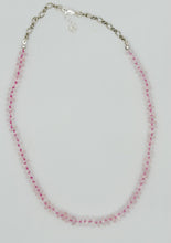 Load image into Gallery viewer, Rose quartz necklace
