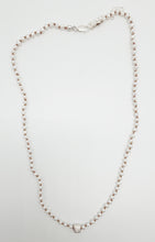 Load image into Gallery viewer, Pearl and silver necklace
