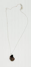 Load image into Gallery viewer, Ammonite and silver necklace
