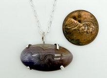 Load image into Gallery viewer, Banded agate necklace
