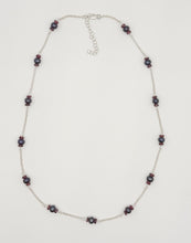 Load image into Gallery viewer, Pearl and garnet necklace
