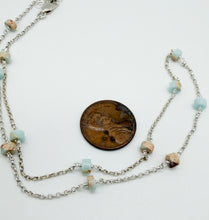 Load image into Gallery viewer, Jasper and silver necklace
