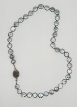 Load image into Gallery viewer, Pearl and druzy necklace
