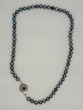 Load image into Gallery viewer, Pearl and sapphire necklace

