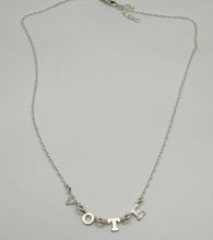 Load image into Gallery viewer, VOTE necklace
