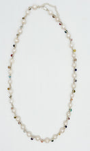 Load image into Gallery viewer, Pearl and gemstone necklace
