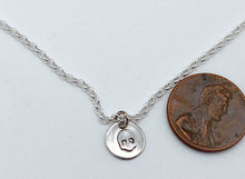 Load image into Gallery viewer, Sterling silver Hidden Message necklace Skull
